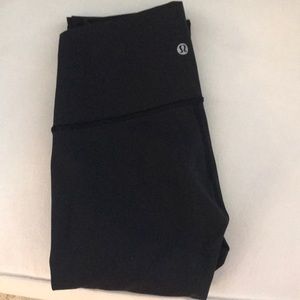 lululemon wunderunder black leggings 25inch inseam